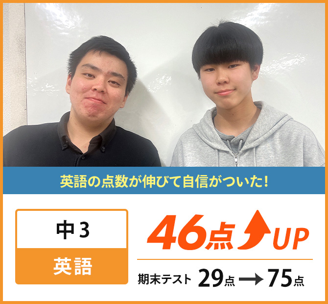 新個別指導塾MyWay生徒成績アップ事例