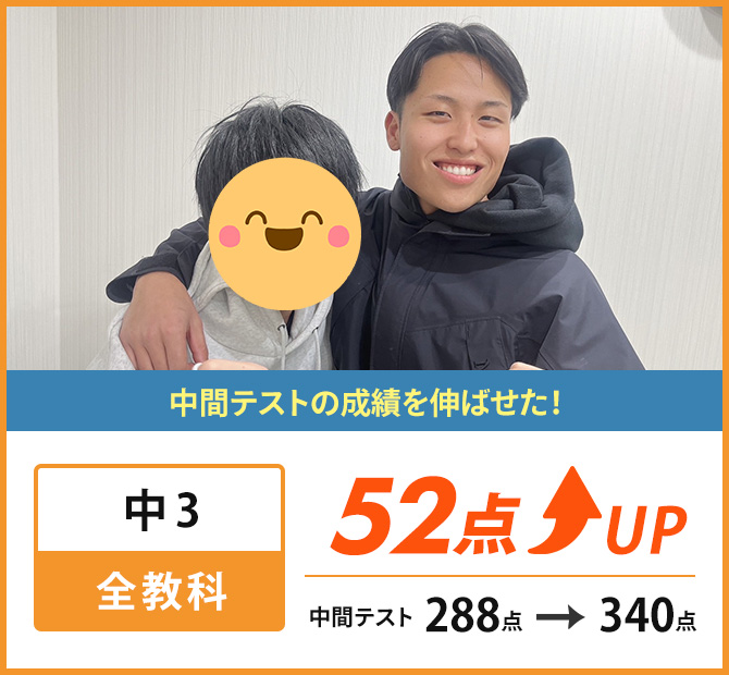 新個別指導塾MyWay生徒成績アップ事例