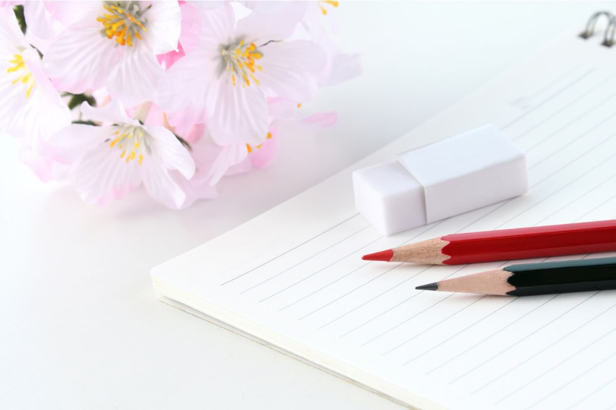 新学年に向けて勉強習慣を整える様子