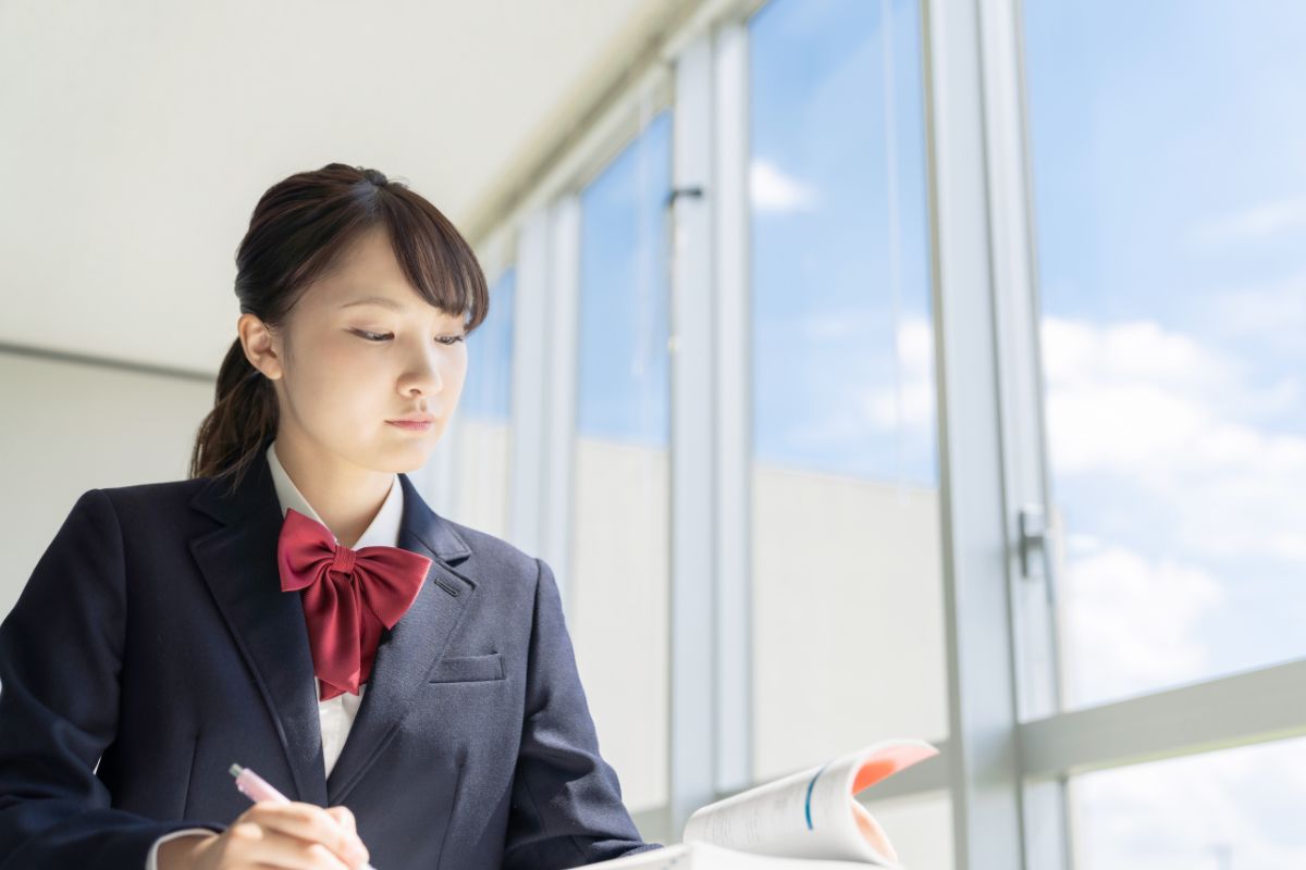 学習を続ける様子