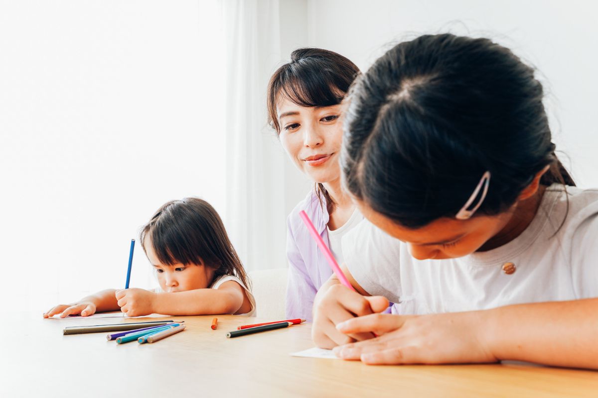 子どもの学習を支えるイメージ