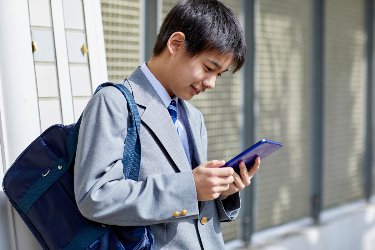 学習アプリを活用するイメージ